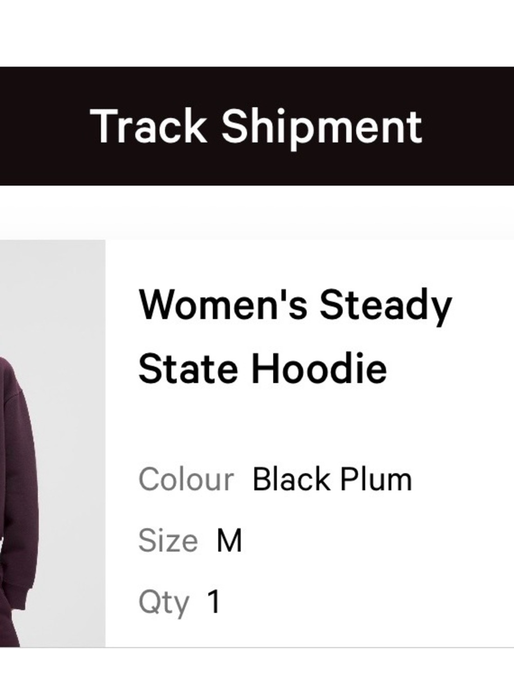 Lululemon Women's Steady
State Hoodie - Picture 3 of 3